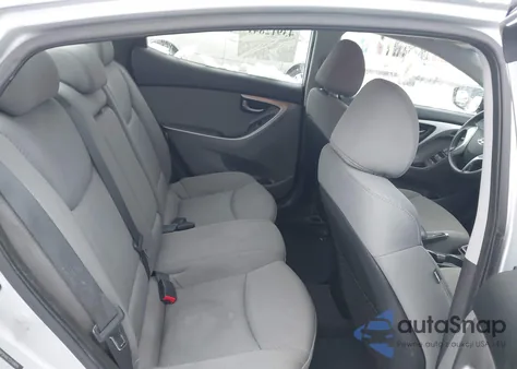 2012 Hyundai Elantra Gls из США, поврежденный, VIN 5NPDH4AE1CH104094